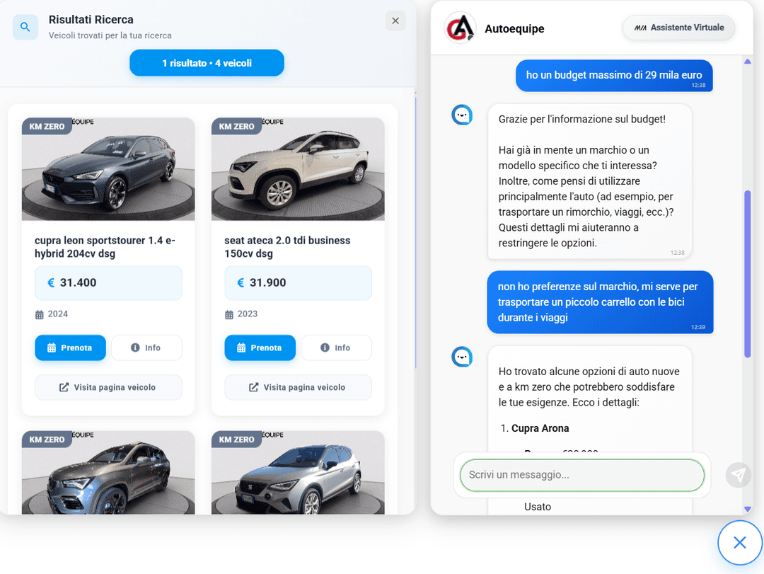 MIA Desktop Chat Interface